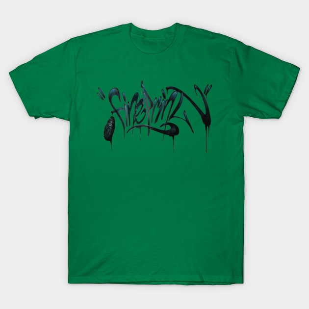 Fineprint graffiti T-Shirt by Tees Company